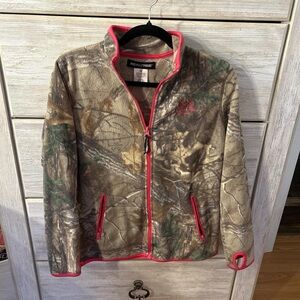 Realtree Camo Jacket with Pink Accents